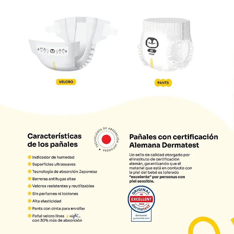 Windel manga talla Recién nacido, 160un 2