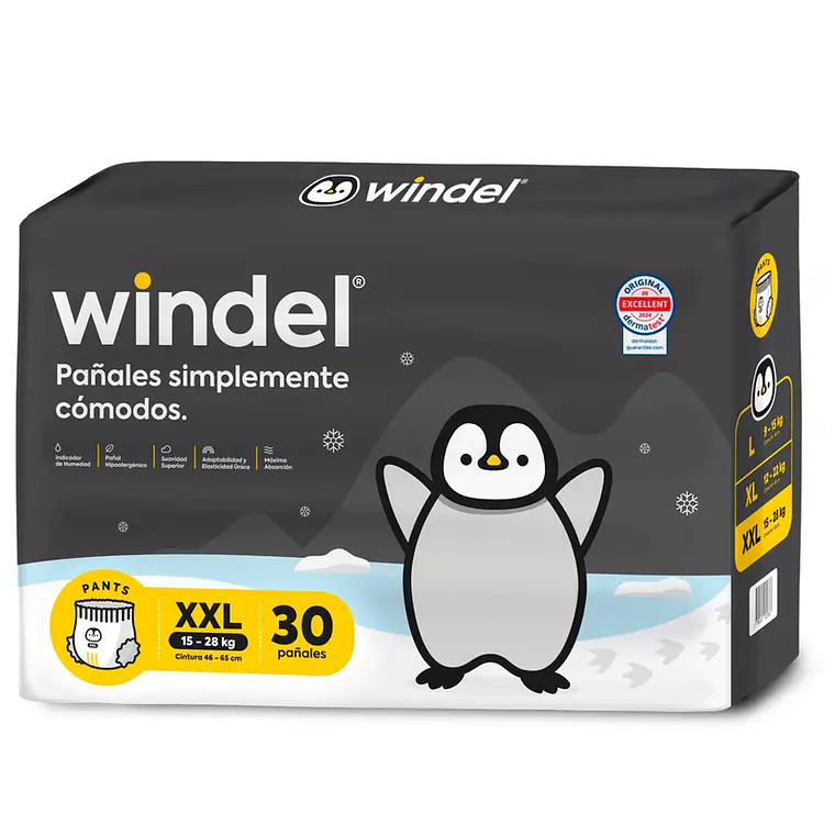 Windel Pants talla XXL (XXG), 30un 1