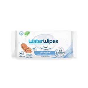 WaterWipes Toallitas húmedas, 60un