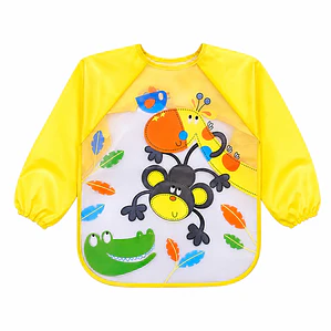 Babero impermeable con Mangas, Mono