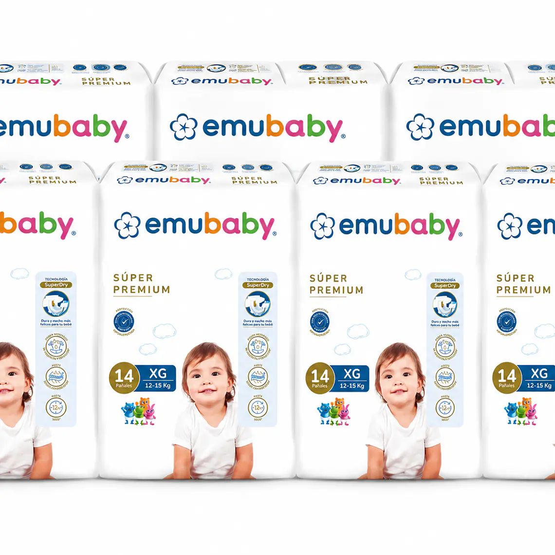 Emubaby Manga talla XG, 112un 1