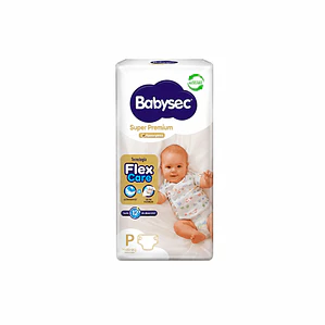 Babysec Súper premium talla P, 40un