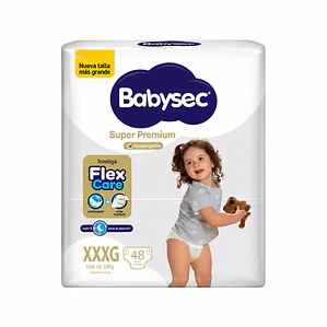Babysec Súper premium tala XXXG, 48un