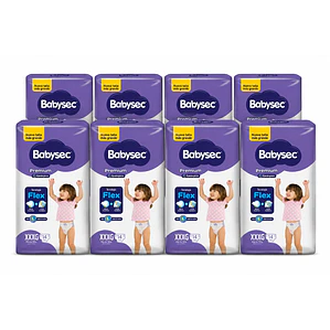Babysec Premium talla XXXG, 112un