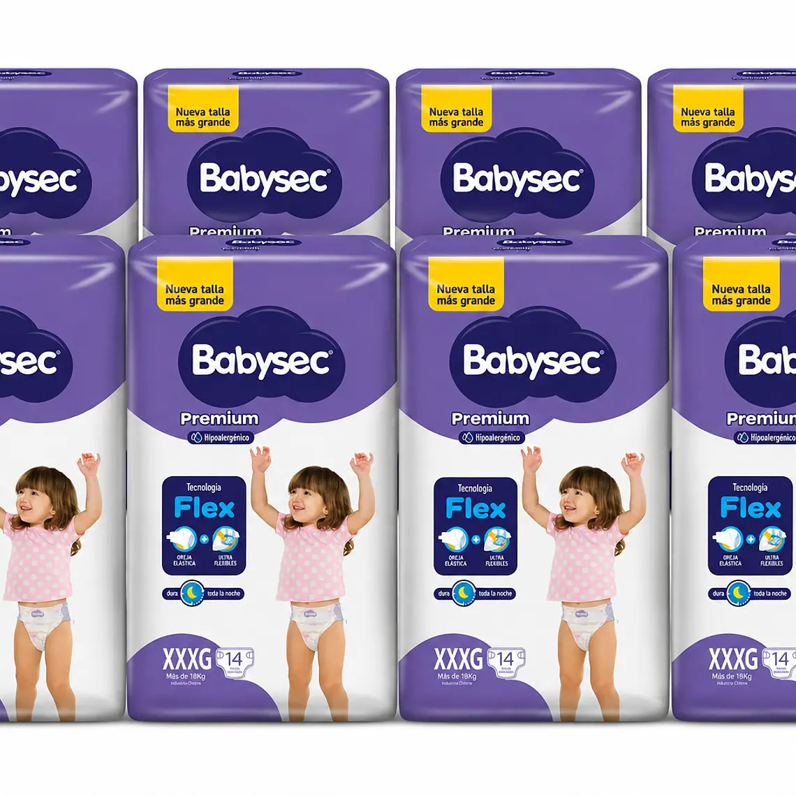 Babysec Premium talla XXXG, 112un 1