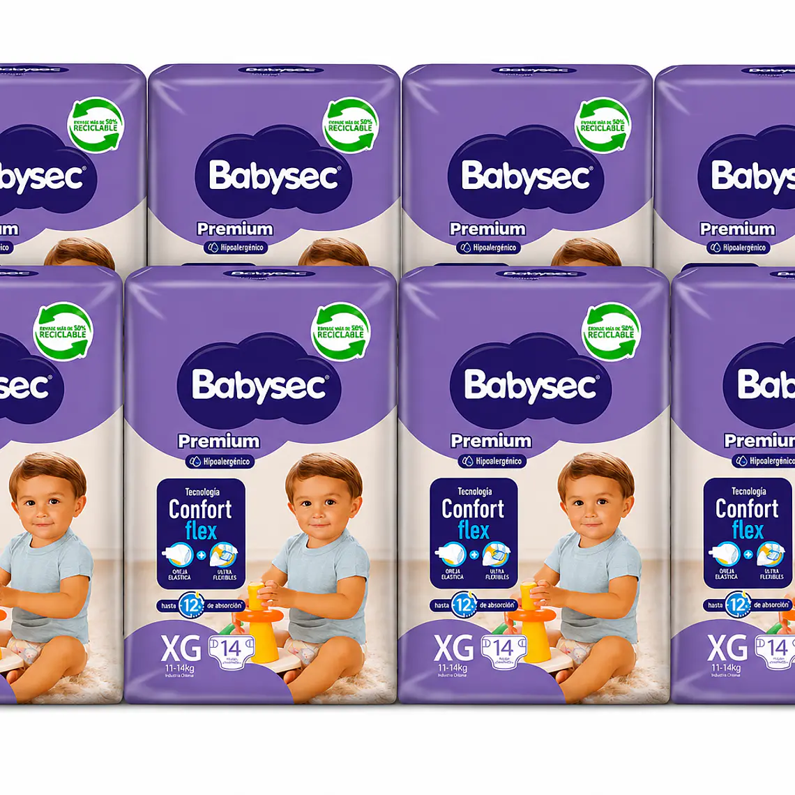 Babysec Premium talla XG, 112un 1