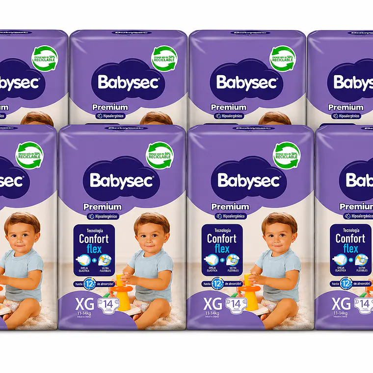 Babysec Premium talla XG, 112un 1