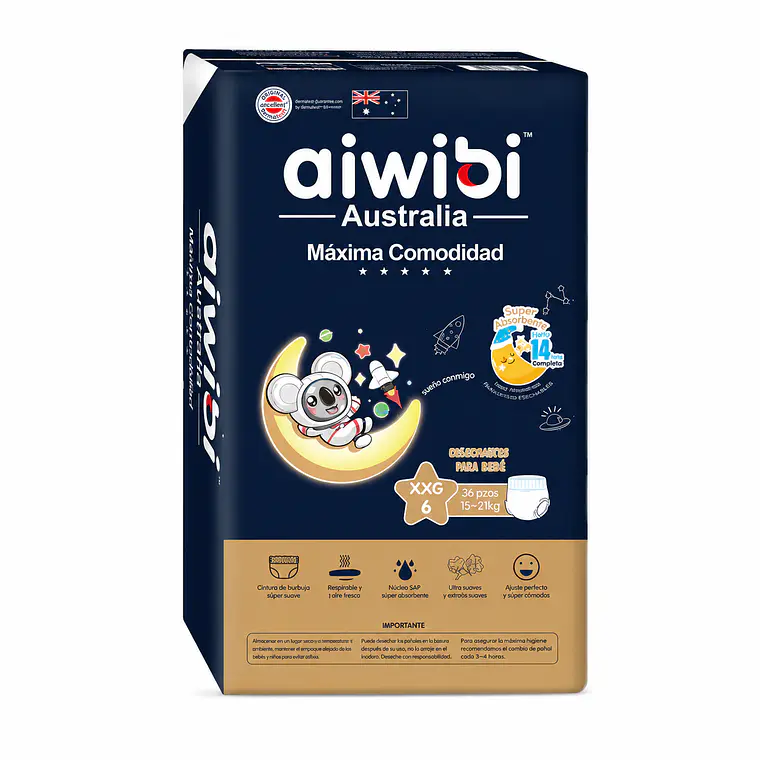 Aiwibi Dulce noche Pants talla XXG, 36un 1