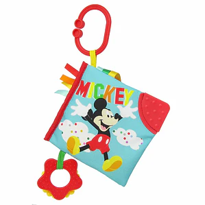 Infanti Libro sensorial con mordedor, Mickey Mouse