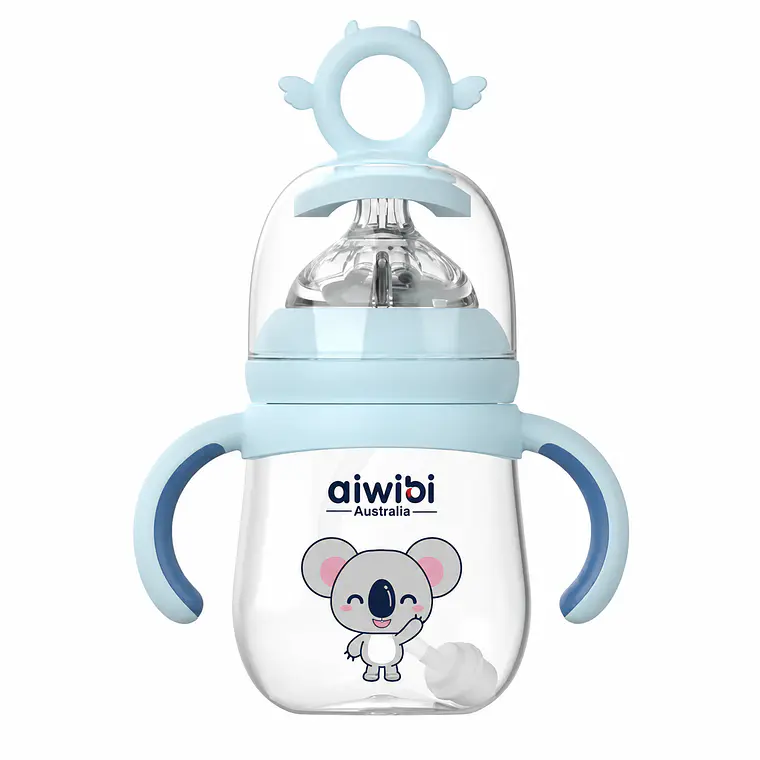 Aiwibi Vaso con asas Celeste, 180ml 1