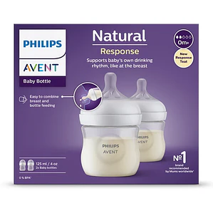 Set Mamaderas Natural response Avent 125ml 