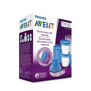 Set de Almacenamiento de Leche Materna Avent