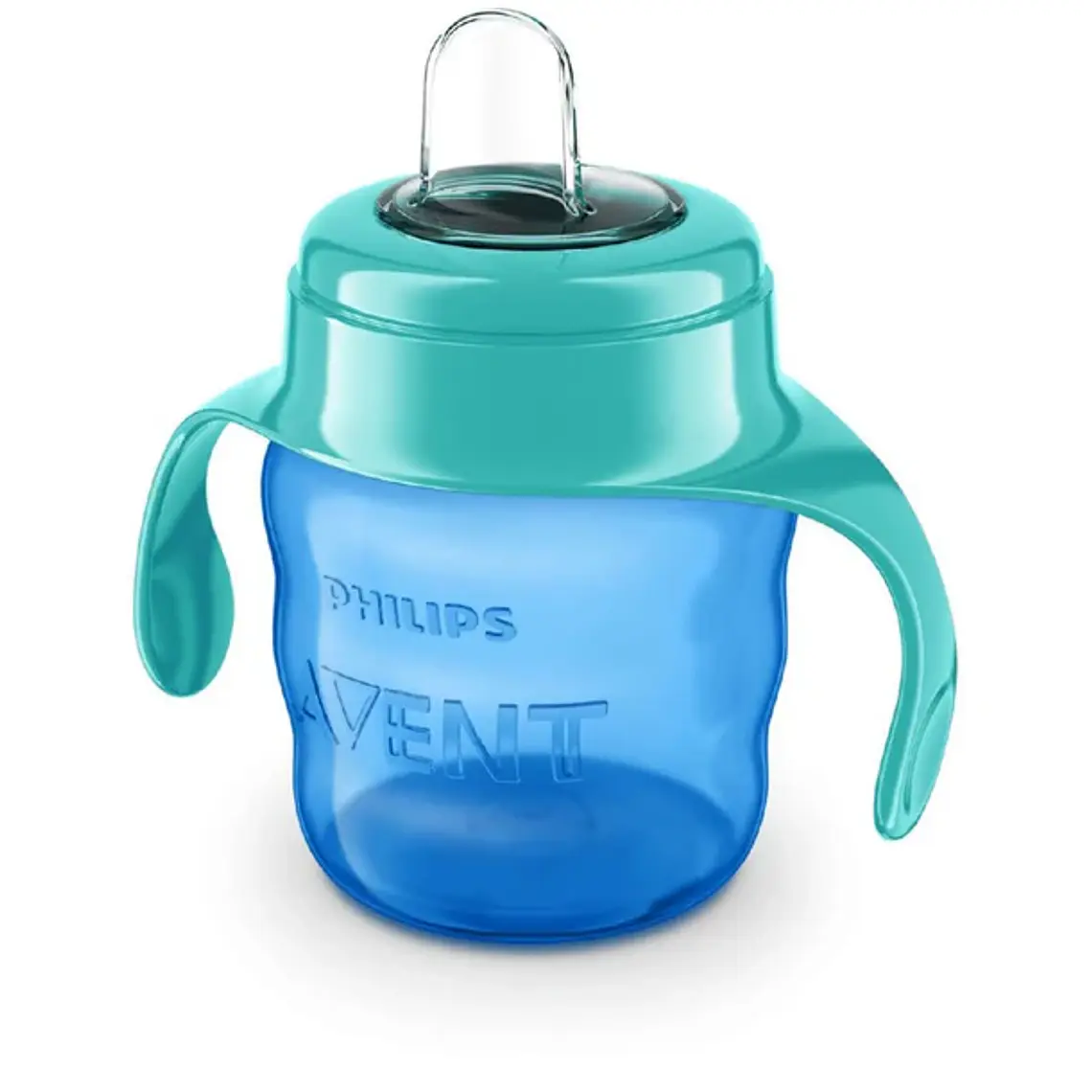 Vaso chupete antiderrame Avent Azul 200ml 2