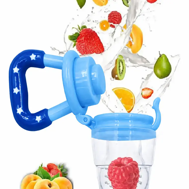 Chupete para fruta C/Repuestos, Azul 2