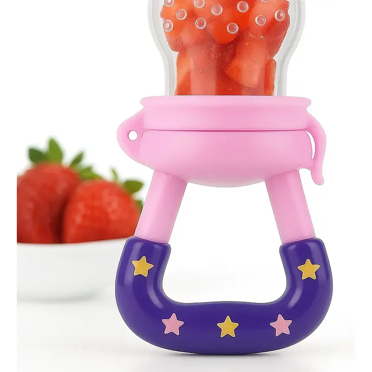 Chupete para fruta S/Repuestos, Rosado 1