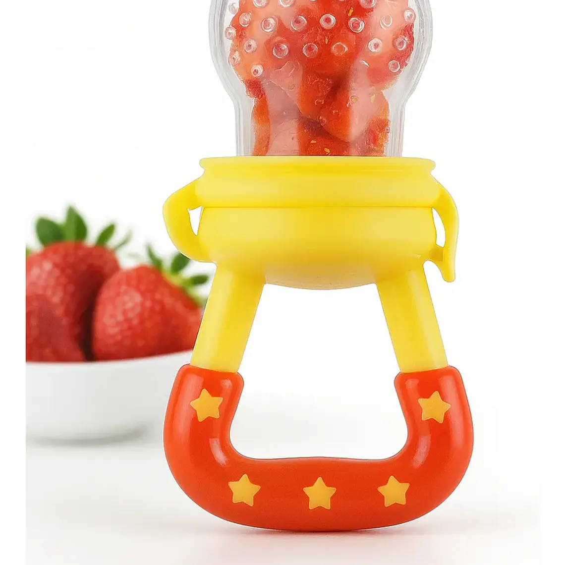 Chupete para fruta S/Repuestos, Amarillo 1