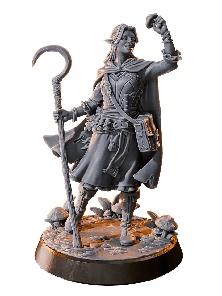 Miniatura 32 mm hechicera elfa 1