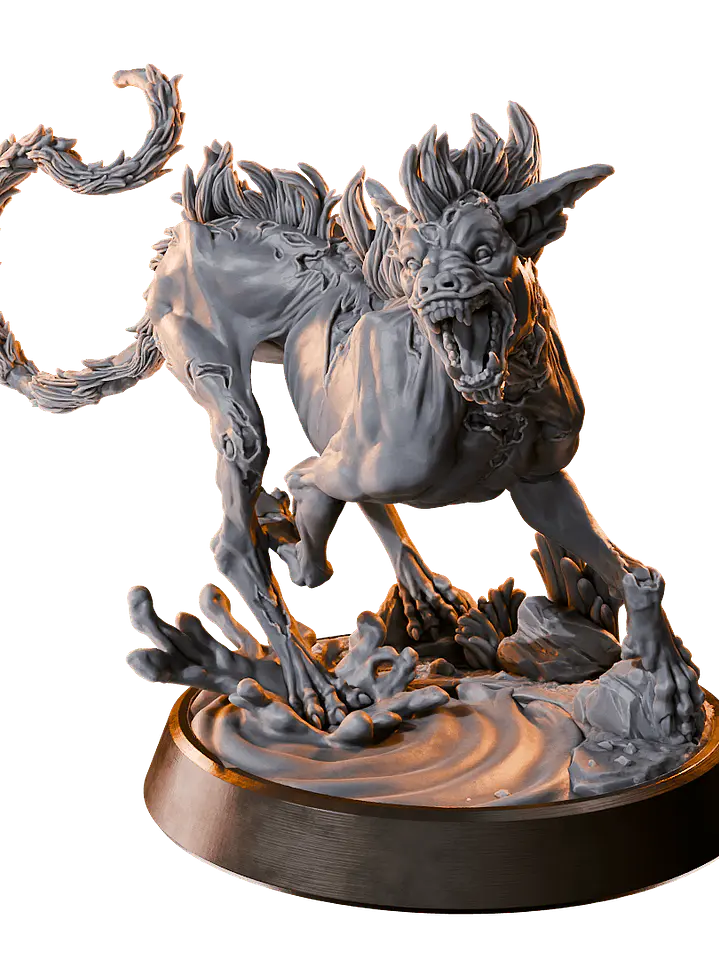 Miniatura 32 mm perro goblin 1