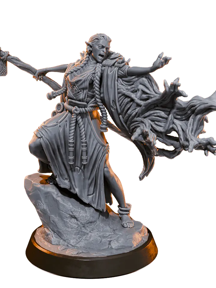 Miniatura 32 mm hobgoblin hechicera  1