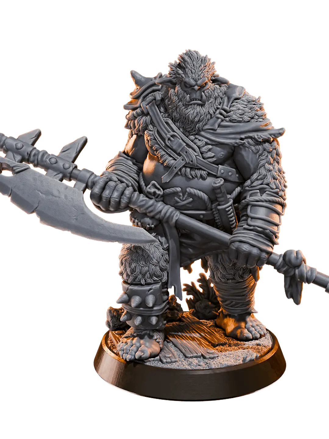Miniatura 32 mm hombre bestia 1