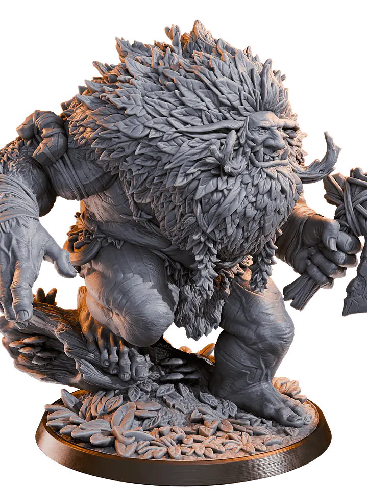 Miniatura 32 mm troll (base 5 cm diámetro) 1