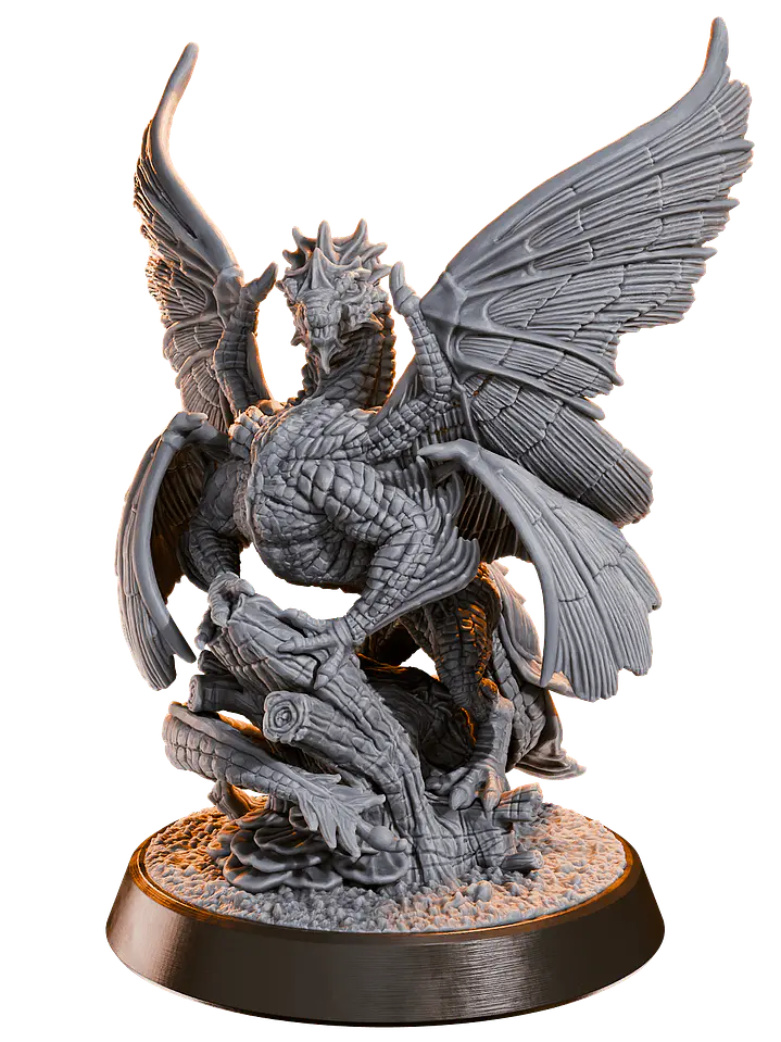 Miniatura 32 mm dragón fairie 1