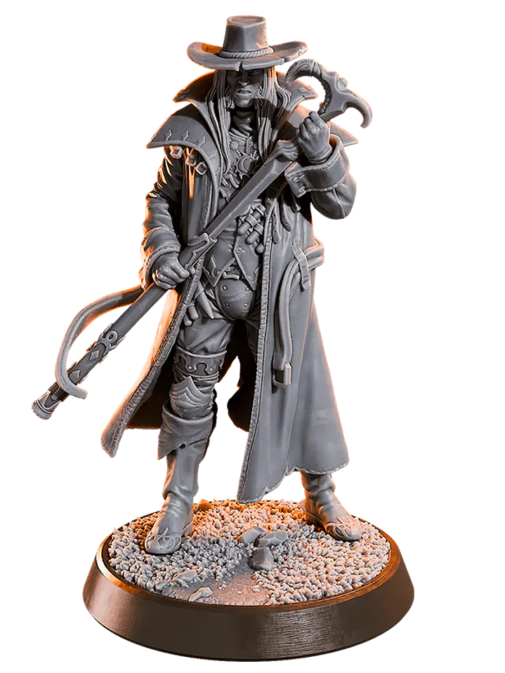 Miniatura 32 mm cazador de vampiros 1