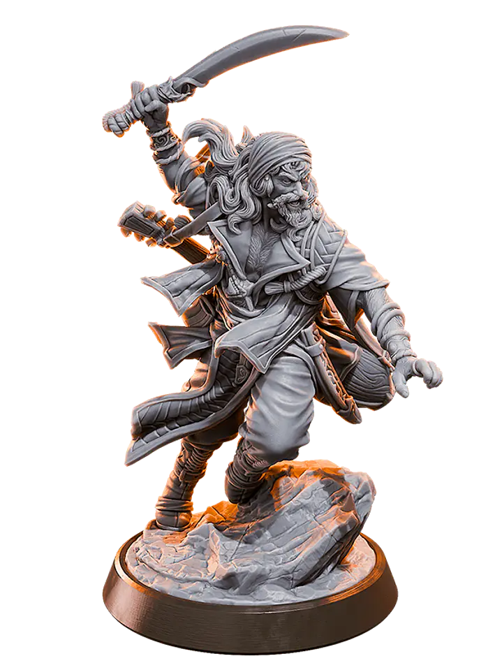 Miniatura 32 mm pirata 1