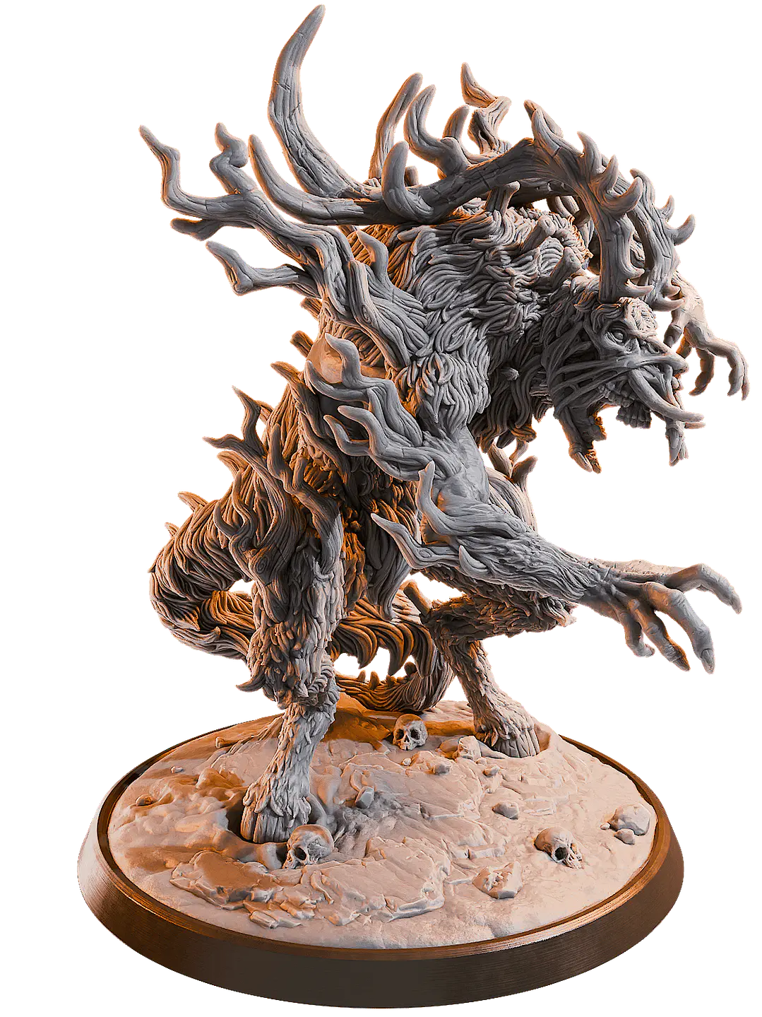 Miniatura 32 mm monstruo de los hielos (base 5 cm diámetro) 1