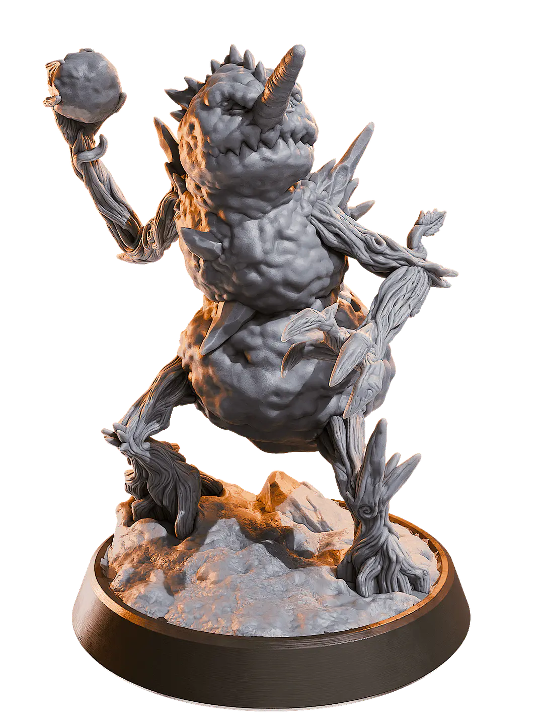 Miniatura 32 mm muñeco de nieve poseído  1