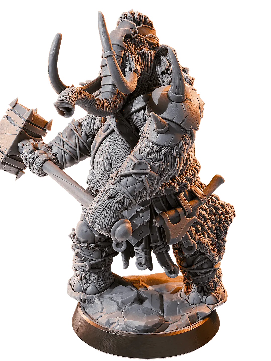 Miniatura 32 mm bestia elefante 1