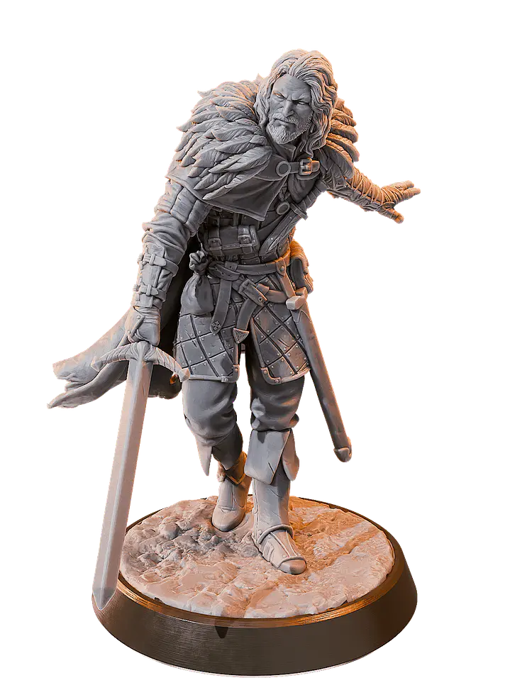 Miniatura 32 mm hombre de las nieves 1