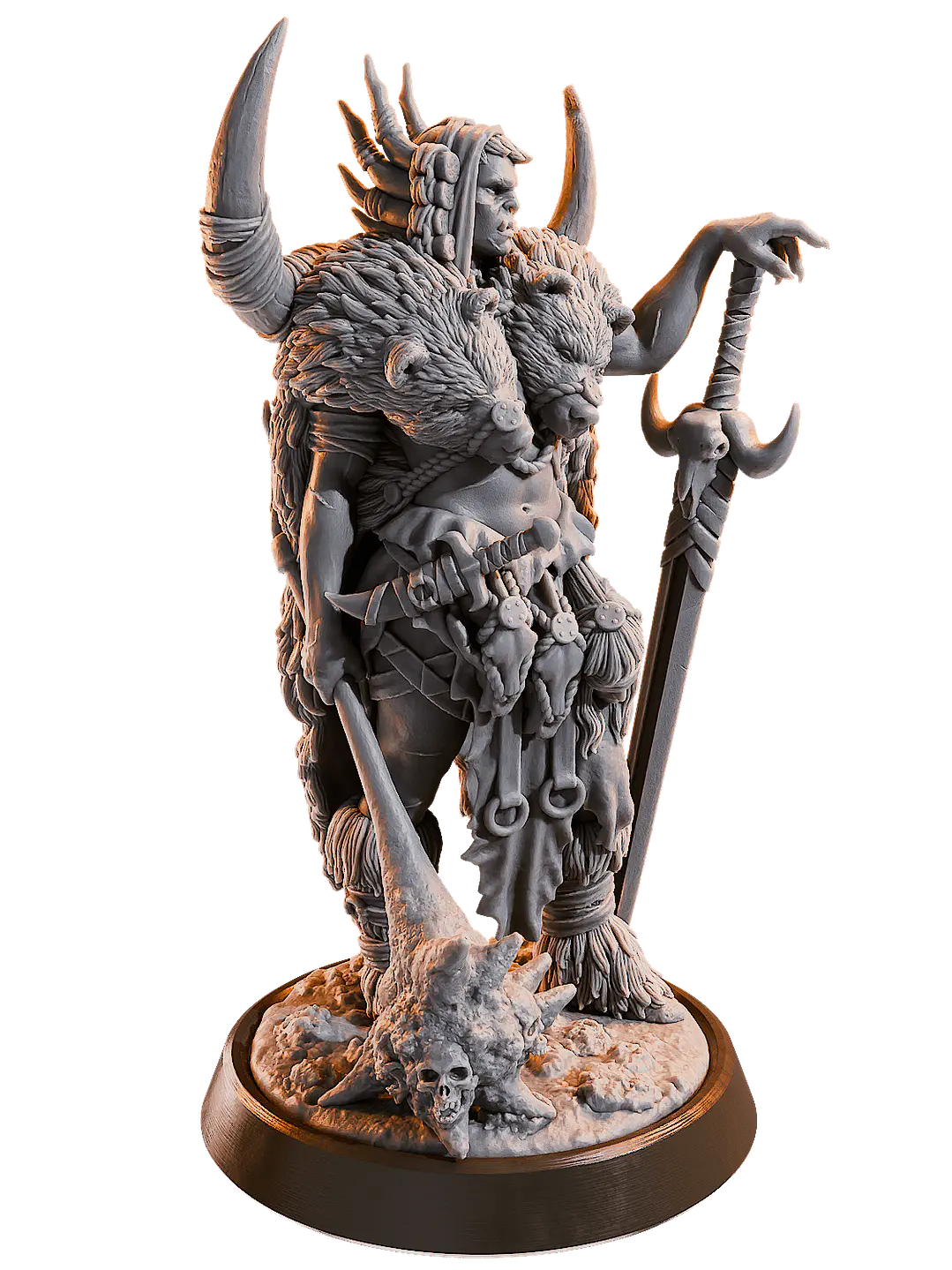 Miniatura 32 mm bárbaro 1