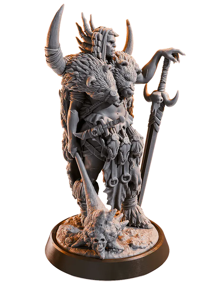 Miniatura 32 mm bárbaro 1