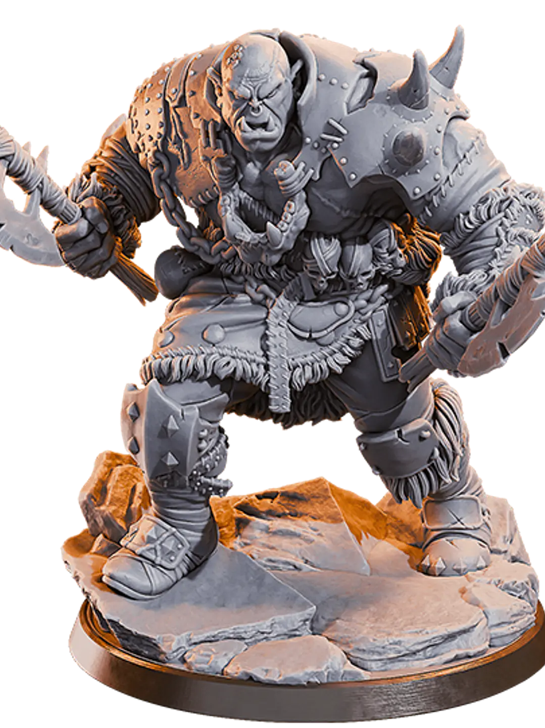 Miniatura 32 mm orco gigante (base 5 cm diámetro) 1