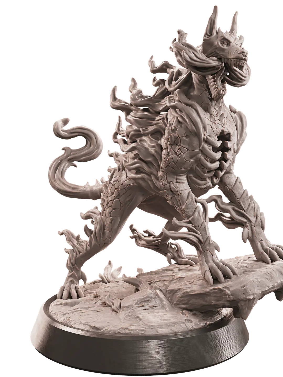 Miniatura 32 mm perro infernal 1