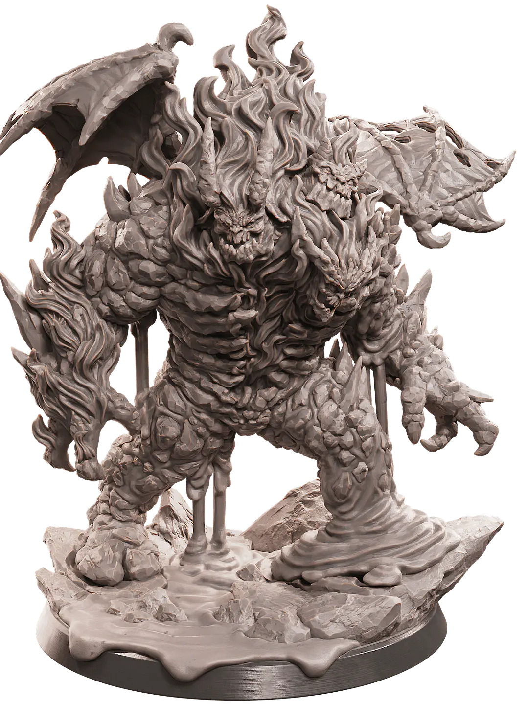 Miniatura 32 mm ser de lava (base 5 cm diámetro) 1