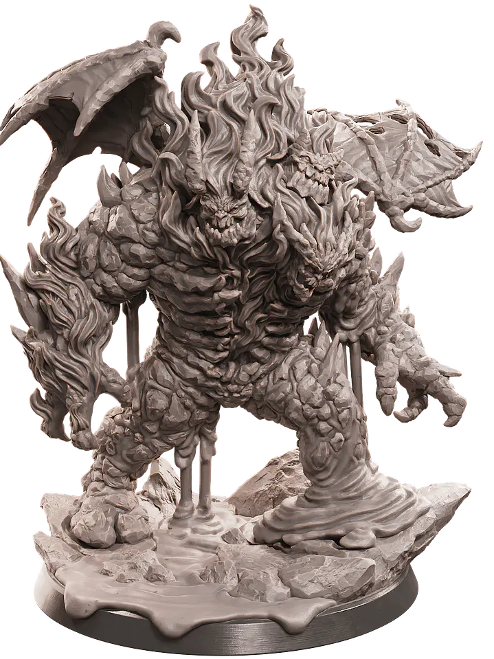 Miniatura 32 mm ser de lava (base 5 cm diámetro) 1