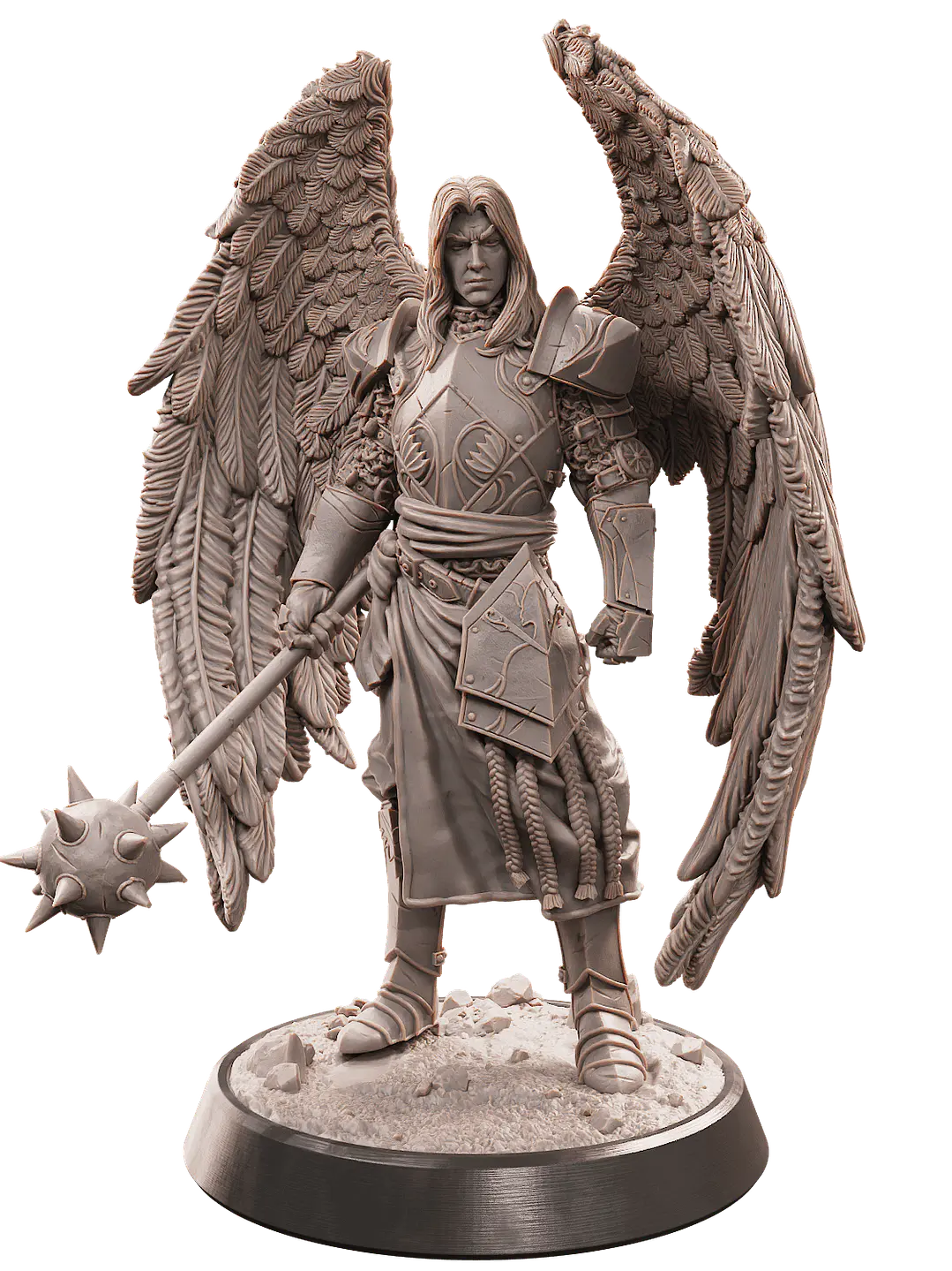 Miniatura 32 mm ángel guerrero 1
