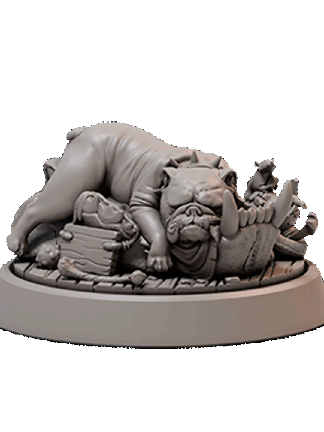 Miniatura 32 mm perro 1