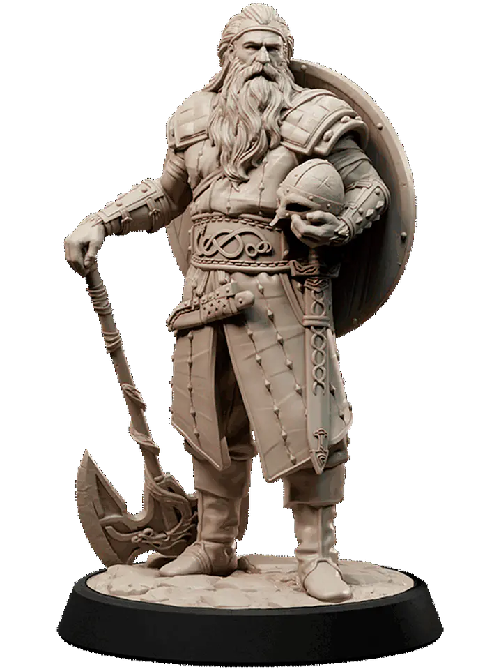 Miniatura 32 mm guerrero 1