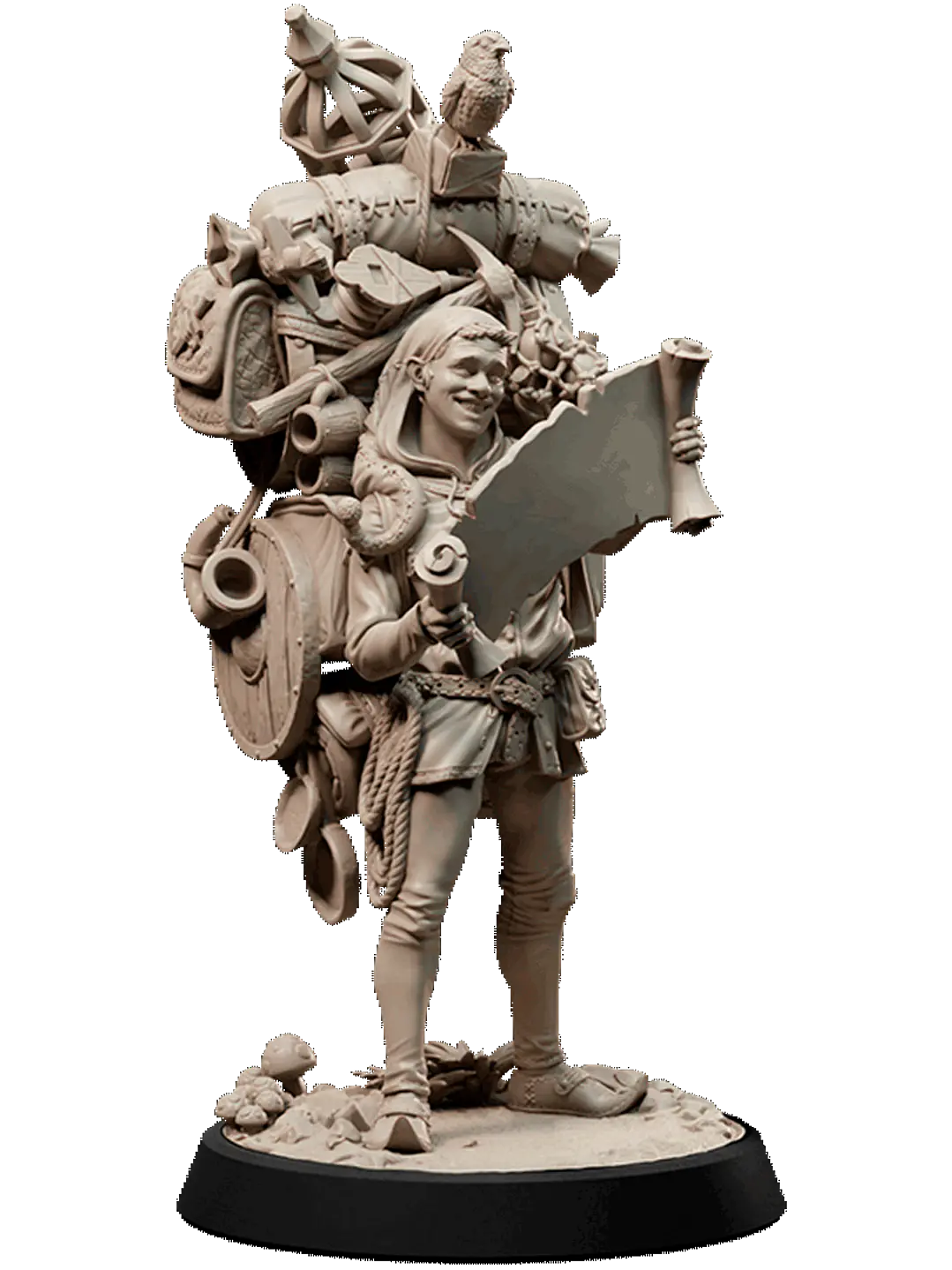Miniatura 32 mm aventurero 1