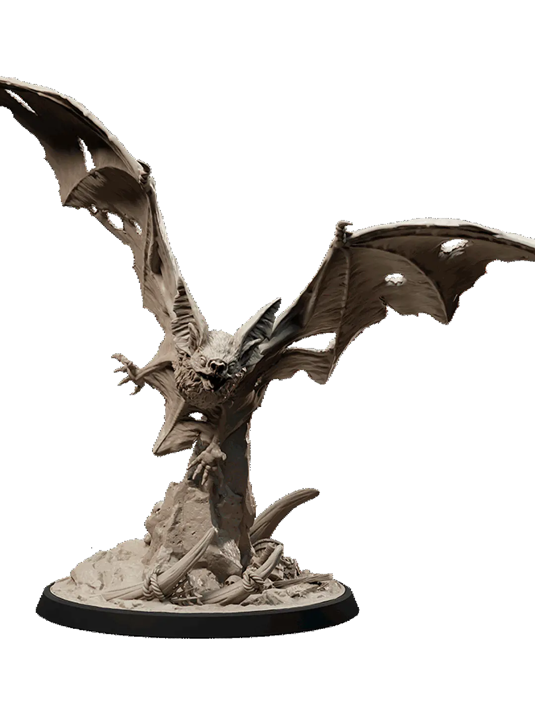 Miniatura 32 mm murciélago gigante (base 5 cm diámetro) 1