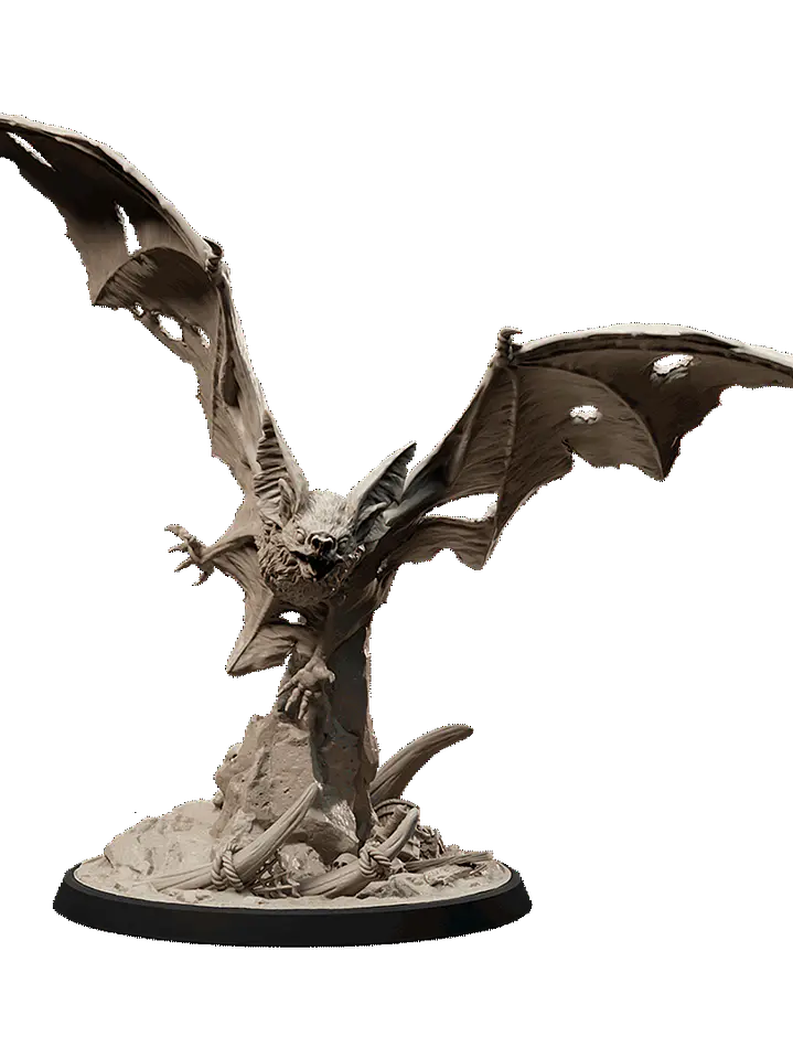 Miniatura 32 mm murciélago gigante (base 5 cm diámetro) 1