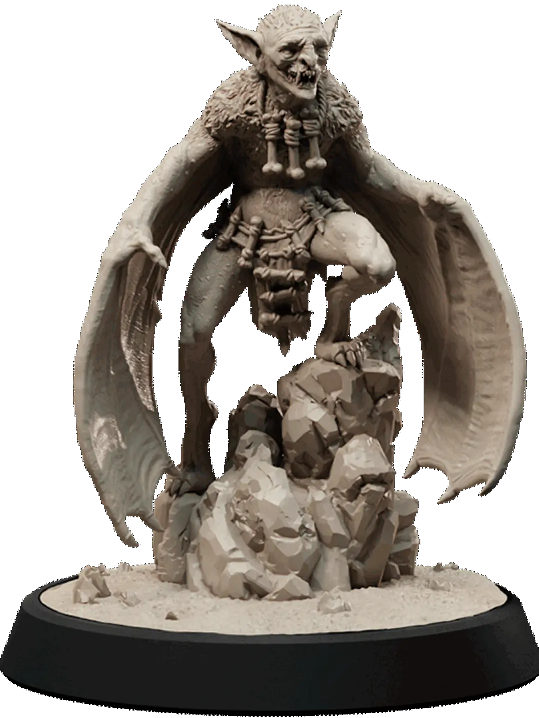 Miniatura 32 mm goblin alado 1