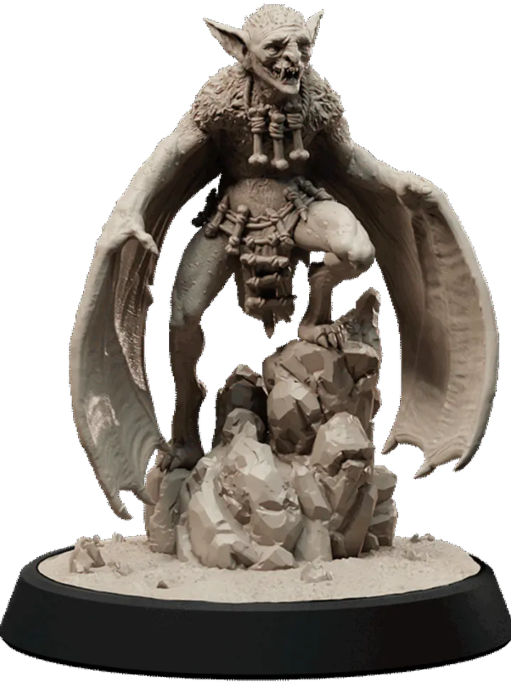 Miniatura 32 mm goblin alado 1