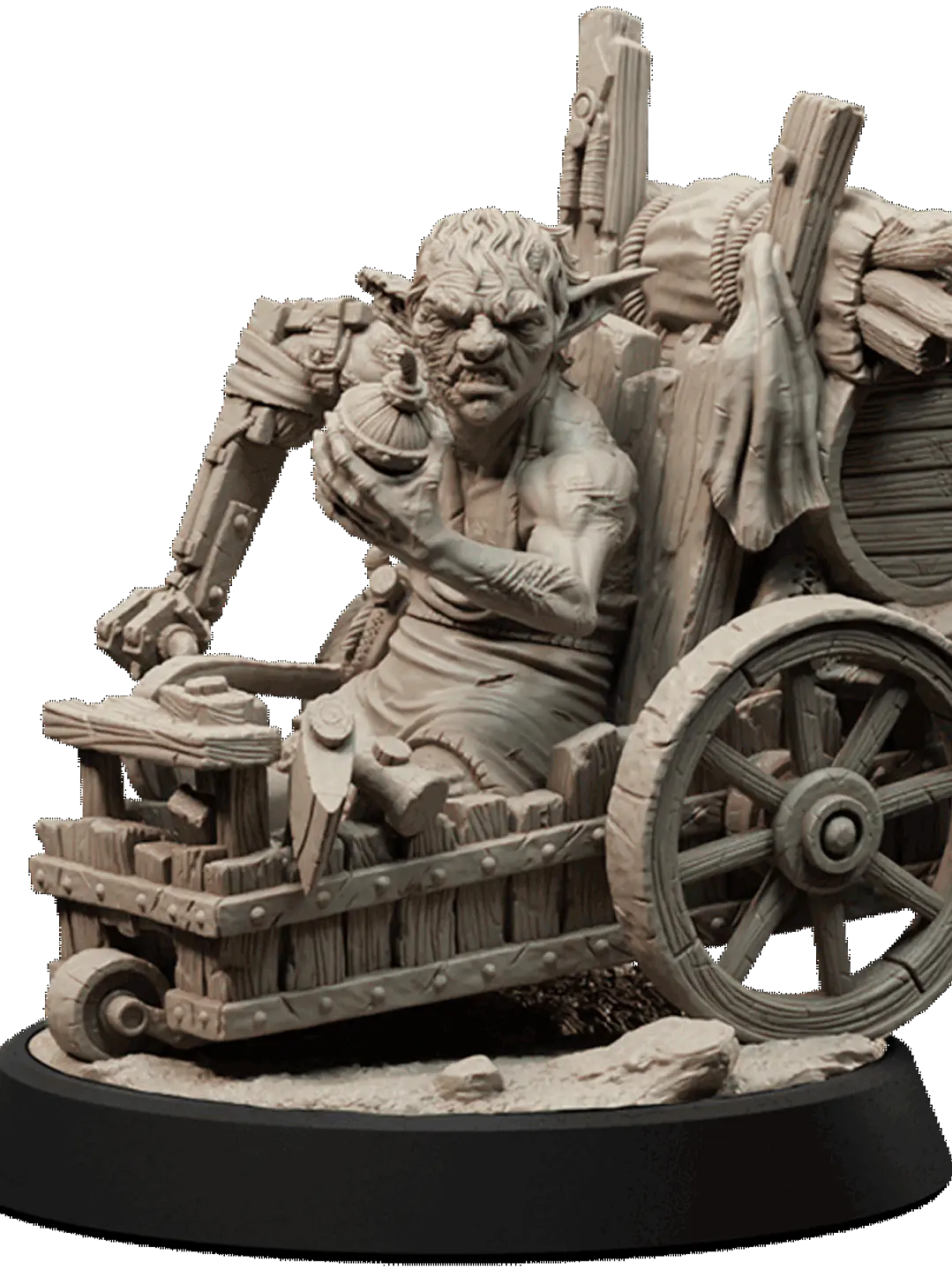 Miniatura 32 mm goblin tullido 1