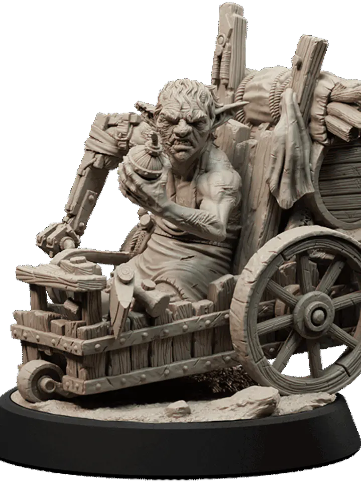 Miniatura 32 mm goblin tullido 1