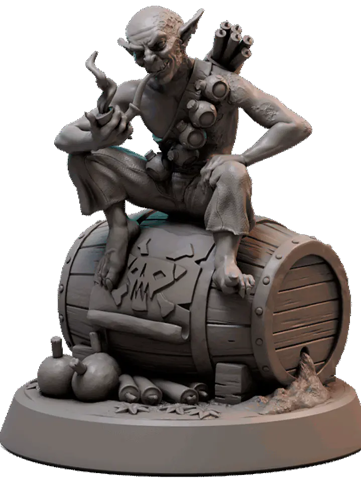 Miniatura 32 mm goblin  1