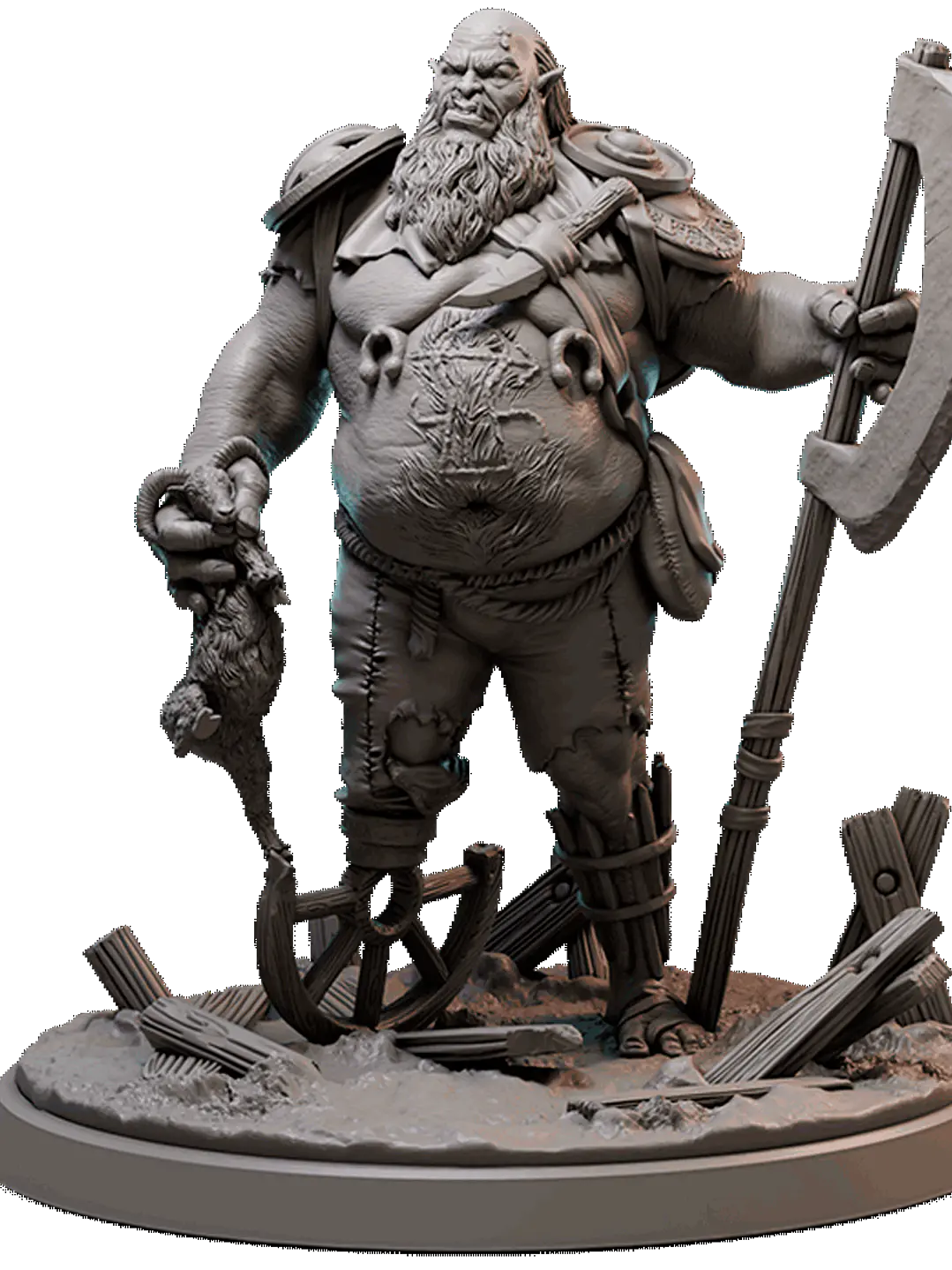 Miniatura 32 mm ogro (base 5 cm diámetro) 1